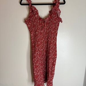 Jopna Ruffled Floral Dress